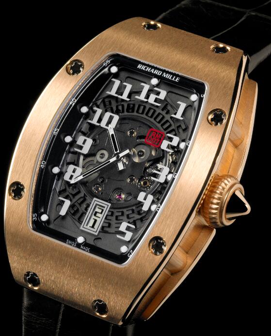 Richard Mille Replica Watch RM 007 Lady automatic Red Gold